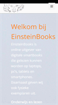 Mobile Screenshot of einsteinbooks.nl