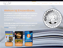 Tablet Screenshot of einsteinbooks.nl